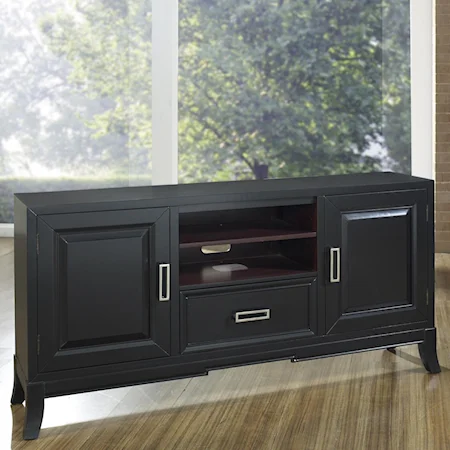 Entertainment Console with Doors